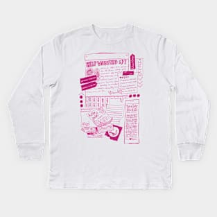 Note to Self Kids Long Sleeve T-Shirt